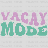 Vacay Mode Summer UV DTF Transfer Cup Wrap UV DTF Sticker - transferlegend