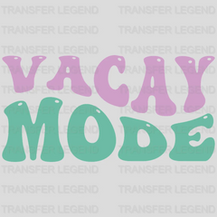 Vacay Mode Summer UV DTF Transfer Cup Wrap UV DTF Sticker - transferlegend