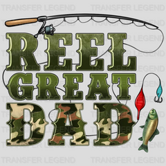 Reel Great Dad Design - DTF heat transfer - transferlegend