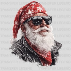 Always Smiling Santa Claus Design - DTF Heat Transfer - transferlegend