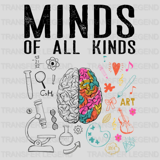 Mind Of All Kinds Design - DTF heat transfer - transferlegend