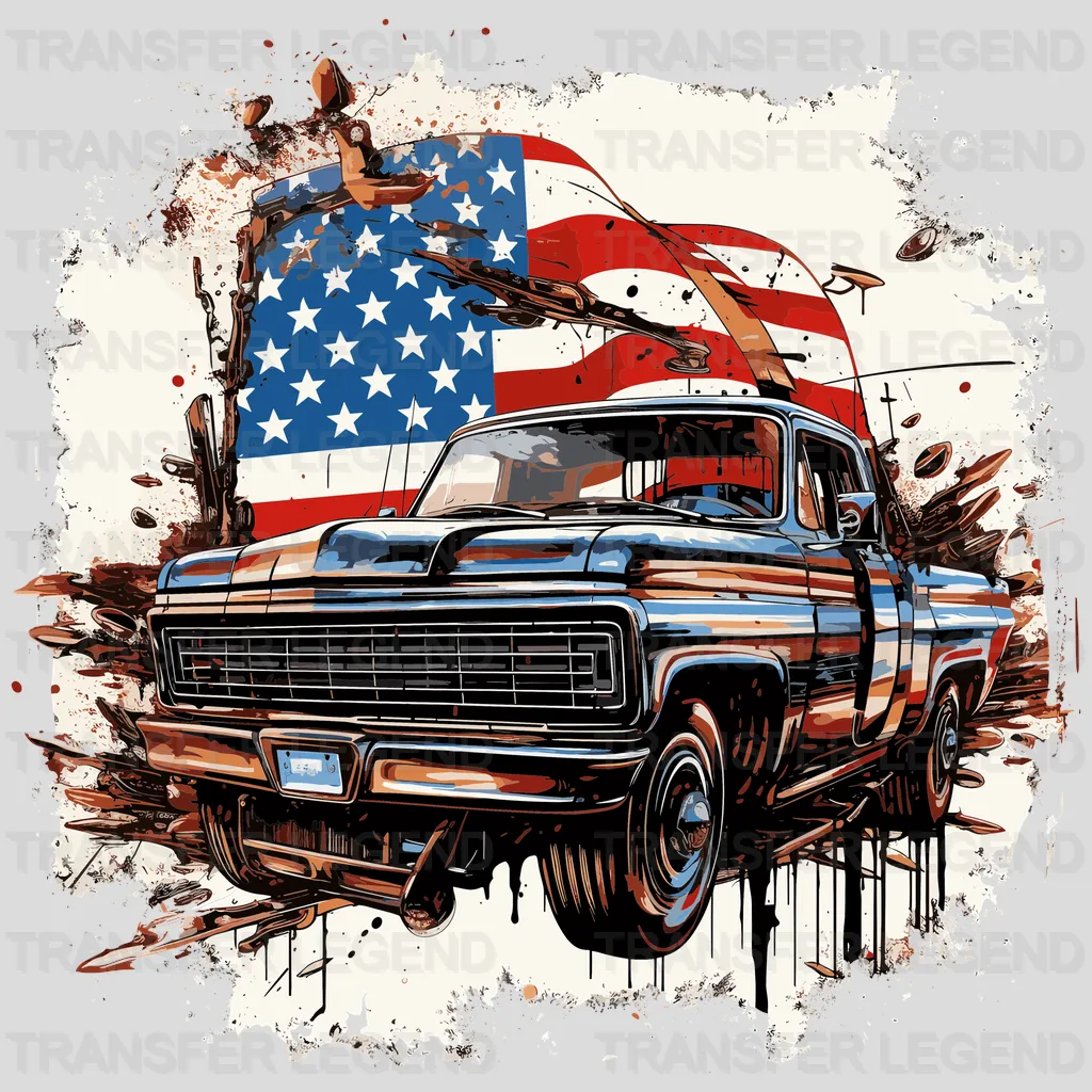 Navi Truck USA Design - DTF Heat Transfers - transferlegend