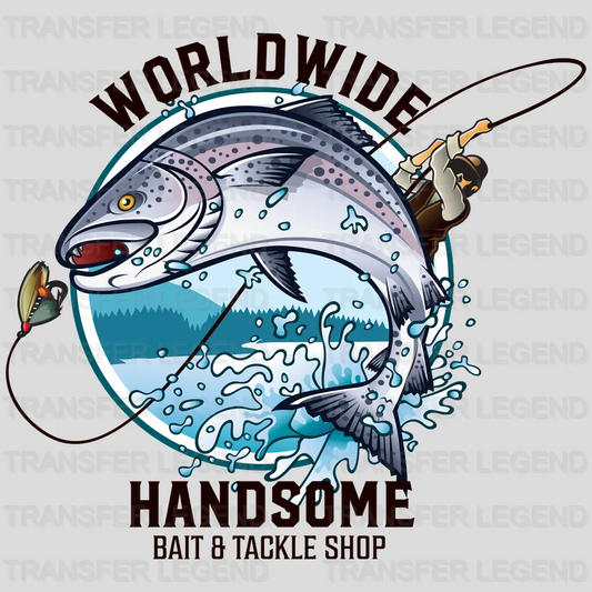 Worldwide Handsome - Fish Design DTF Heat Transfer - transferlegend