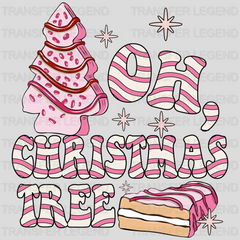 OH CHRISTMAS TREE Christmas Design - DTF heat transfer - transferlegend