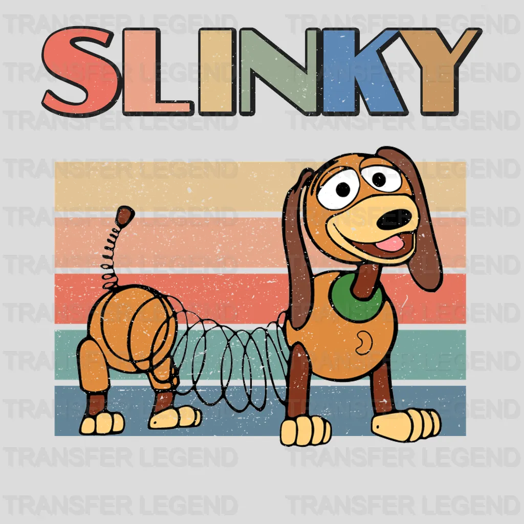Slinky Toy Story Disney Designs - DTF Heat Transfers
