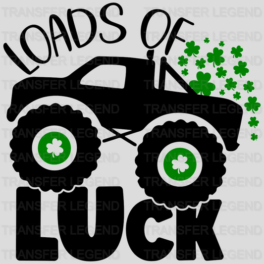 Loads Of Luck St. Patrick's Day Design - DTF heat transfer - transferlegend