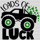 Loads Of Luck St. Patrick's Day Design - DTF heat transfer - transferlegend