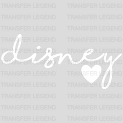 Disney Heart Design - DTF heat transfer - transferlegend