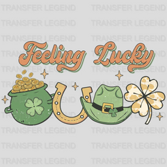 Feeling Lucky St. Patrick's Day Design - DTF heat transfer - transferlegend