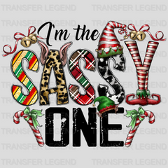 SASY ONE, Christmas Design - DTF heat transfer - transferlegend