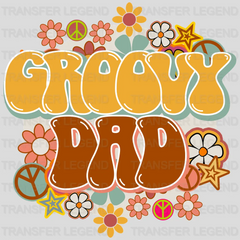 Groovy Dad Design - DTF heat transfer - transferlegend