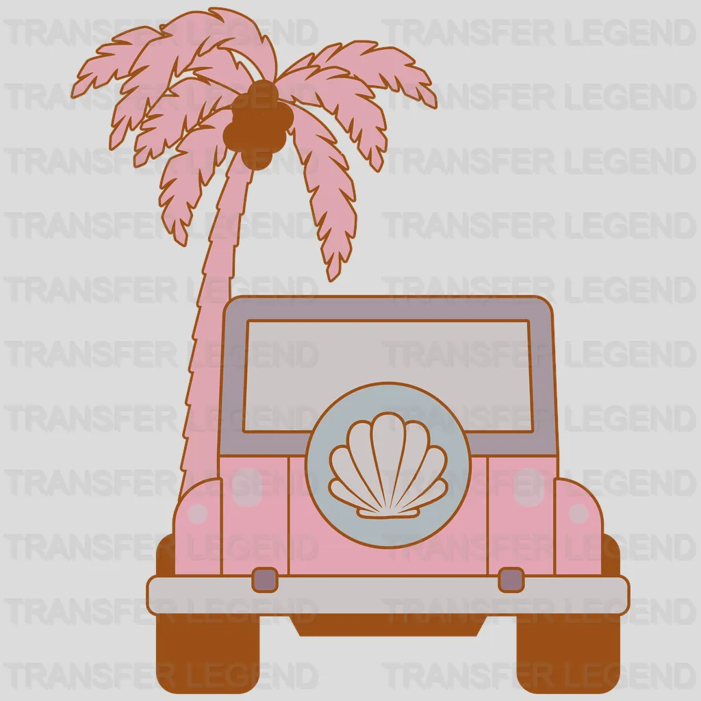 Palm Jeep DTF Transfer - transferlegend