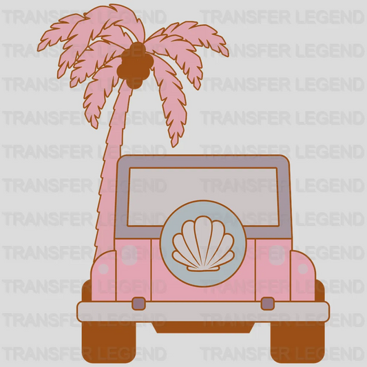 Palm Jeep DTF Transfer - transferlegend