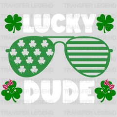 Lucky Dude St. Patrick's Day Design - DTF heat transfer - transferlegend