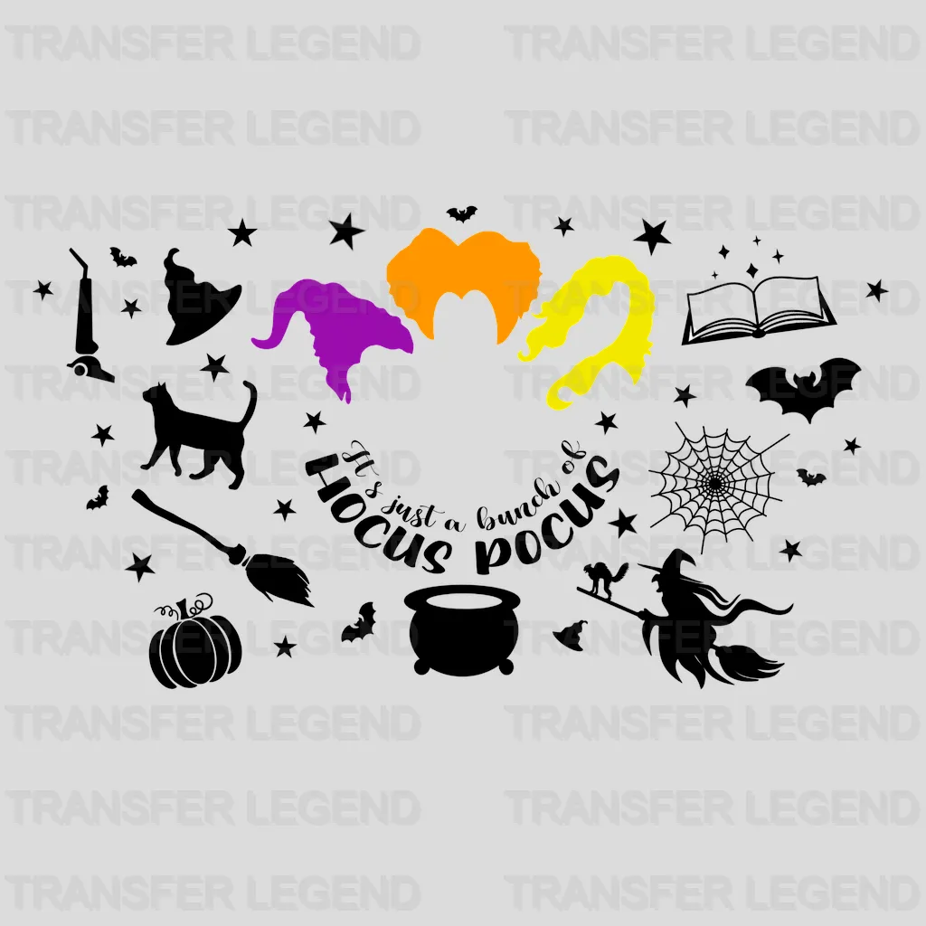 Hocus Pocus UV DTF Transfer Cup Wrap UV DTF Sticker - transferlegend