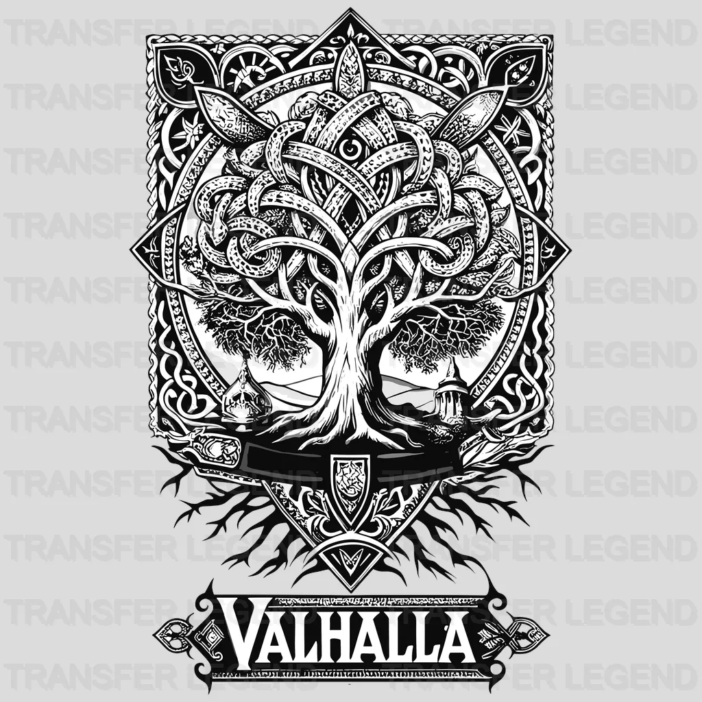 Love Valhalla Nordic Design - DTF Heat Transfer - transferlegend