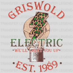 GRISWOLD ELECTRIC Christmas Design - DTF heat transfer - transferlegend