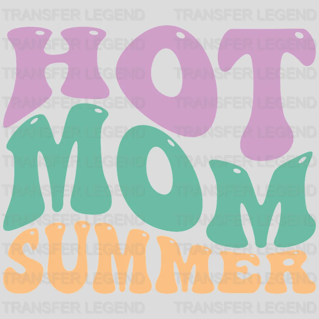 Hot Mom Summer UV DTF Transfer Cup Wrap UV DTF Sticker - transferlegend