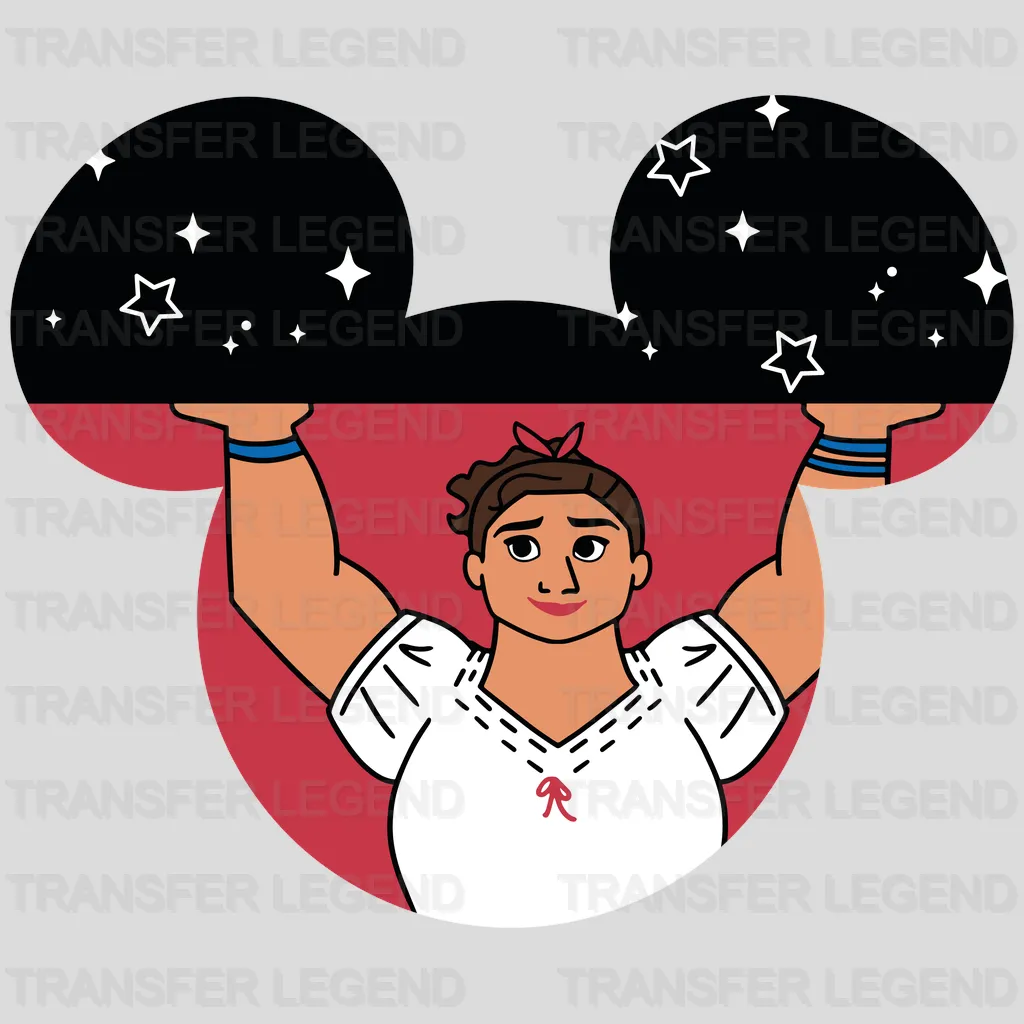 Encanto Luisa Madrigal Micky Ears Design - DTF heat transfer - transferlegend