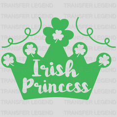 Irish Princess St. Patrick's Day Design - DTF heat transfer - transferlegend