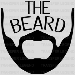 Beauty And The Beard Matching Couple Design - DTF heat transfer - transferlegend