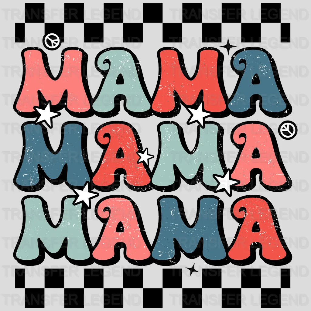 Mama 4th of July DTF Transfer - transferlegend