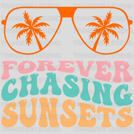 Forever Chasing Sunsets UV DTF Transfer Cup Wrap UV DTF Sticker - transferlegend