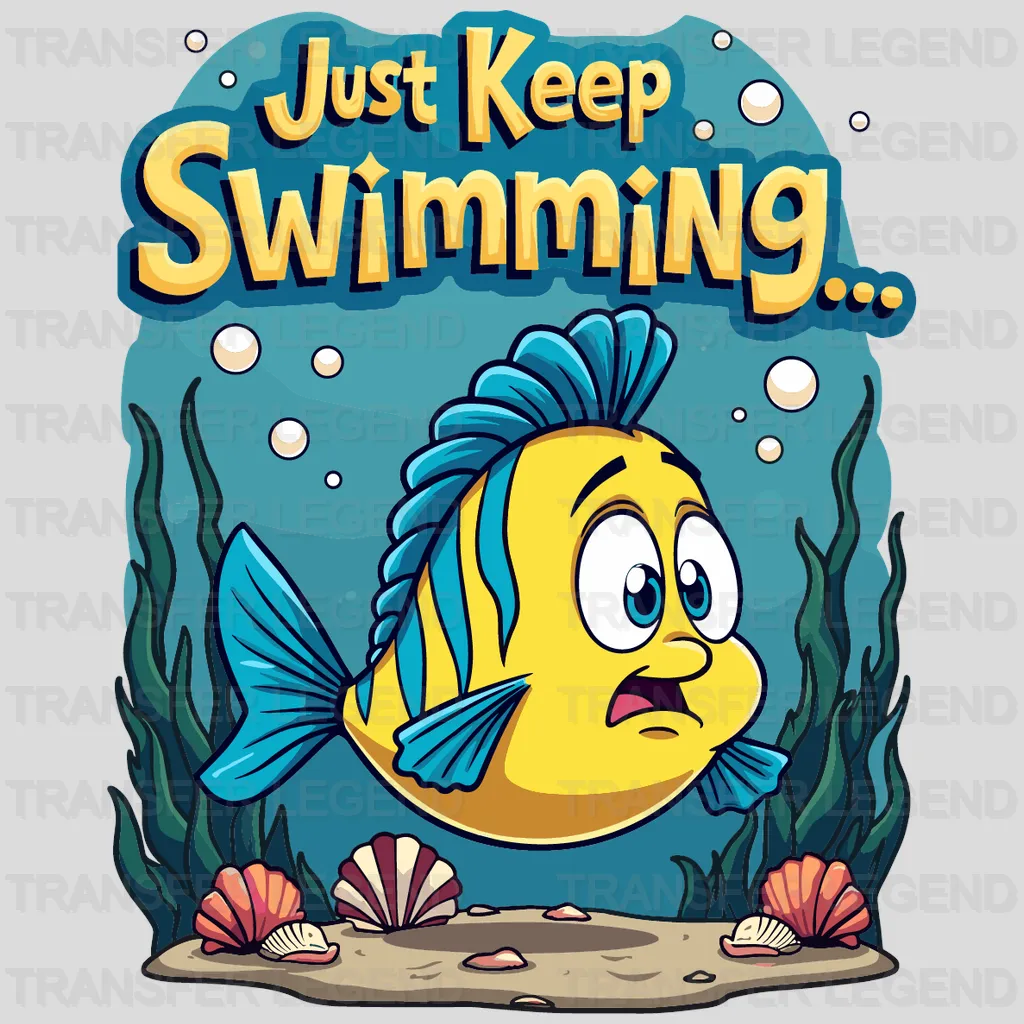 Just Keep Swimming Disney Designs - DTF Heat Transfers