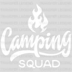 Camping Squad - Camping Group Design - DTF heat transfer - transferlegend