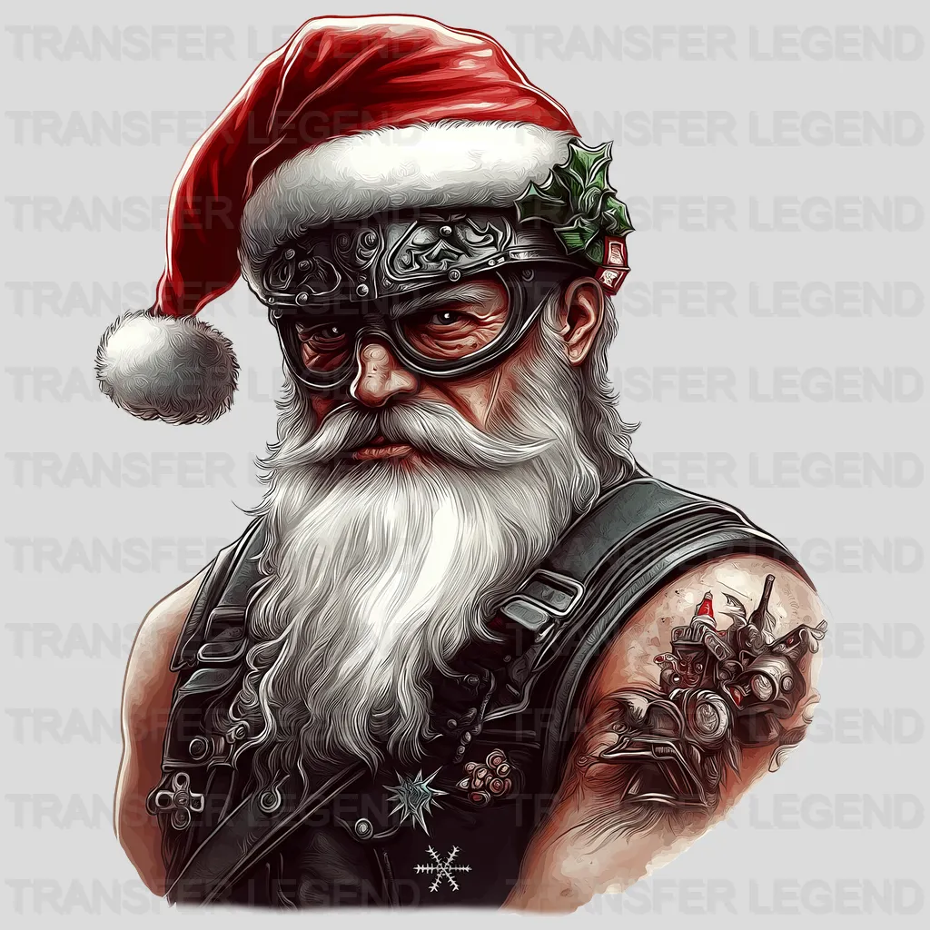 Love My Outfitt Santa Claus Design - DTF Heat Transfer - transferlegend