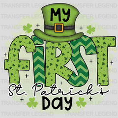 My First St. Patrick's Day Design - DTF heat transfer - transferlegend