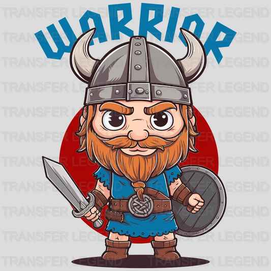 Viking Anime Nordic Design - DTF Heat Transfer - transferlegend