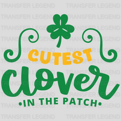 Cutest Clover St. Patrick's Day Design - DTF heat transfer - transferlegend