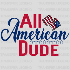 All American Dude DTF Transfer - transferlegend