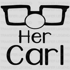 His Ellie Her Carl Design - DTF heat transfer - transferlegend