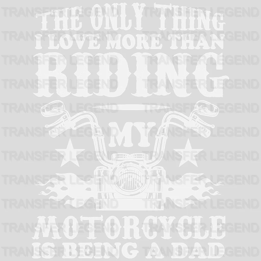 Riding My Motorcycle - Motocycle Design DTF Heat Transfer - transferlegend