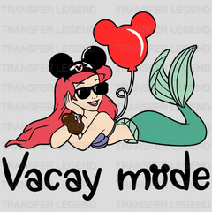 The Little Mermaid Ariael Vacay Mode Design - DTF heat transfer - transferlegend