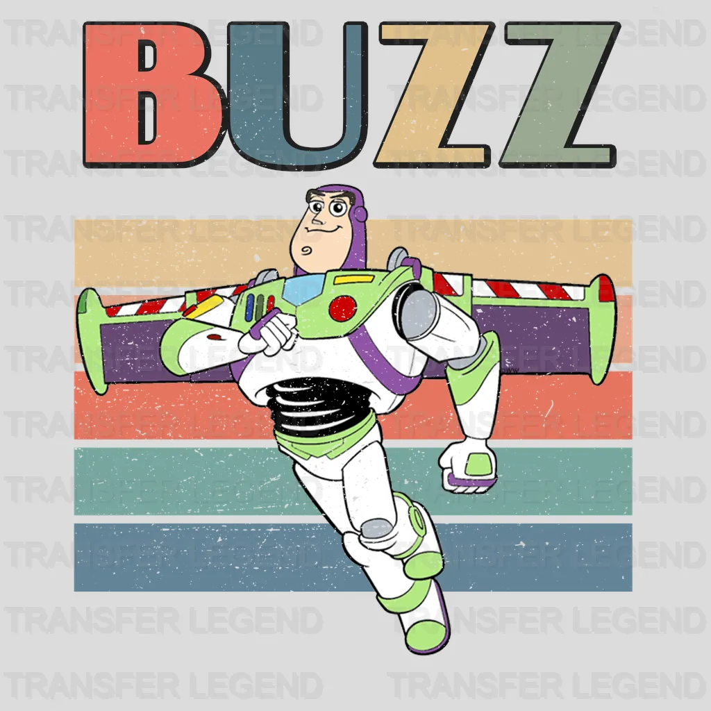 Buzz Time Toy Story Disney Designs - DTF Heat Transfers