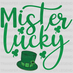 Mister Lucky St. Patrick's Day Design - DTF heat transfer - transferlegend