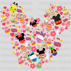 Easter Vibes Mickey Ears Design- DTF heat transfer - transferlegend