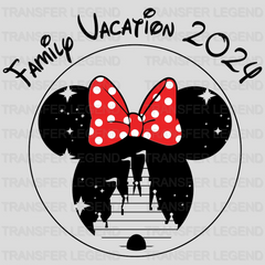 Minnie Disneyland 2024 Disney Family Vacation Design - Disney DTF Transfer - transferlegend