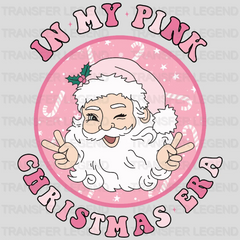 PINK CHRISTMAS Christmas Design - DTF heat transfer - transferlegend