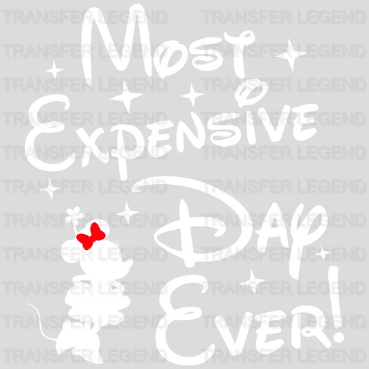 Most Expensive Day Ever Minnie Design - DTF heat transfer - transferlegend