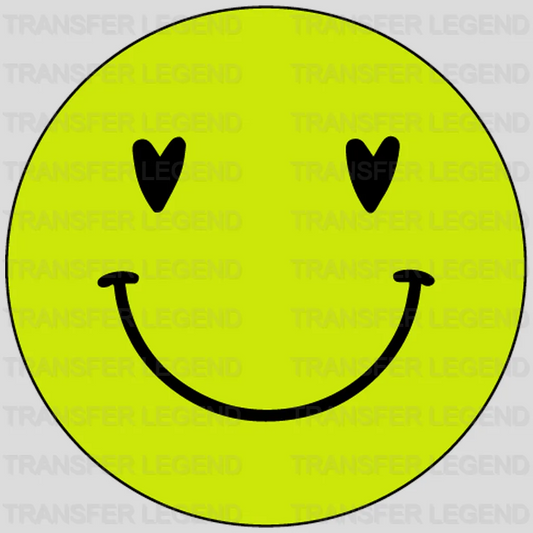 Smiley Face - Retro Summer - Good Vibes - Retro Smiley - Aesthetic Retro Design - DTF heat transfer - transferlegend