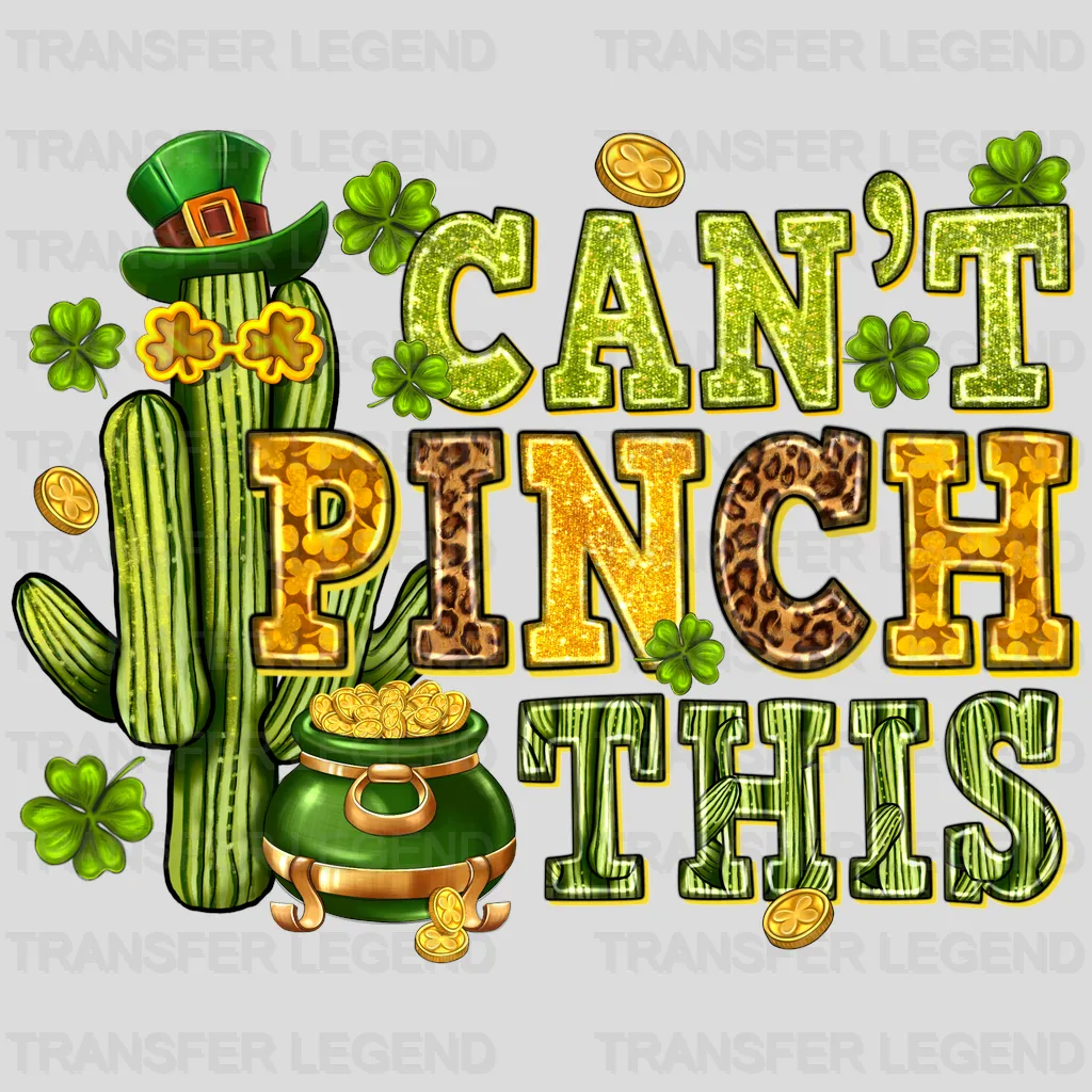 Can't Pinch This St. Patrick's Day Design - DTF heat transfer - transferlegend