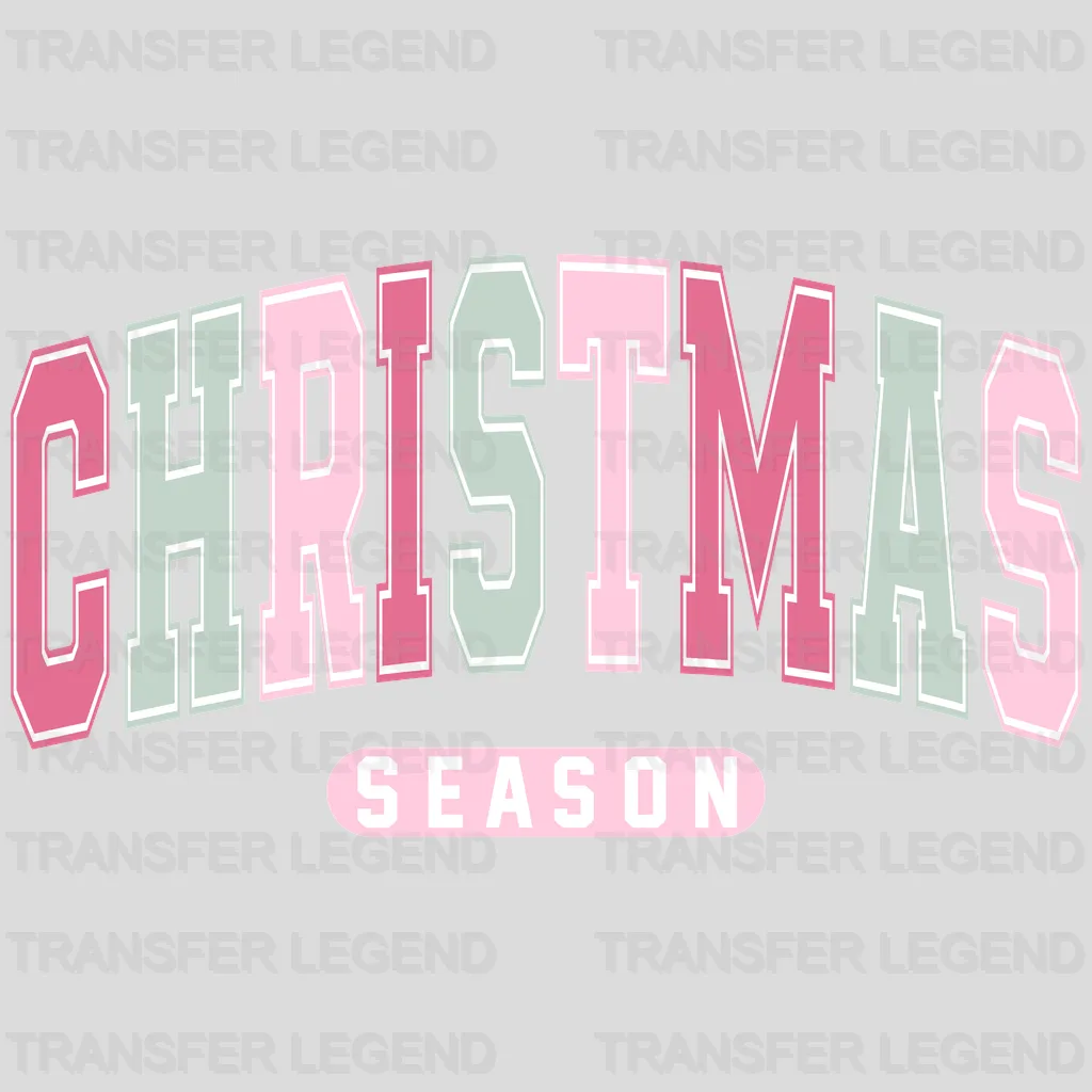 CHRISTMAS SEASON Christmas Design - DTF heat transfer - transferlegend