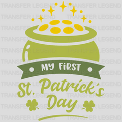 My First St. Patrick's Day Design - DTF heat transfer - transferlegend