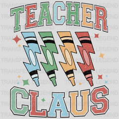 TEACHER CLAUS Christmas Design - DTF heat transfer - transferlegend