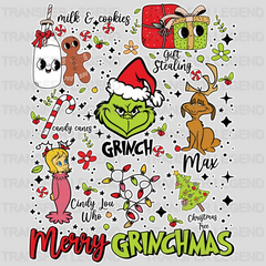 MERRY GRINCHMAS DD, Christmas Design, Dtf Heat Transfer - transferlegend