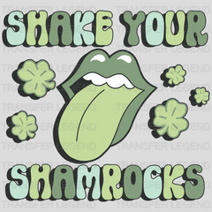 Shake Your Shamrock St. Patrick's Day Design - DTF heat transfer - transferlegend